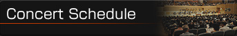 Concert Schedule